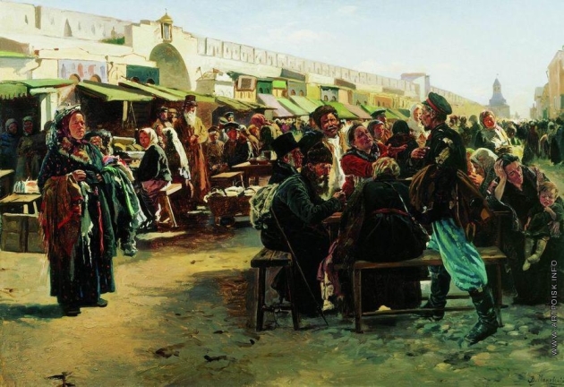 Wladimir Makowski, W południe, 1879, źródło: www.artpoisk.info